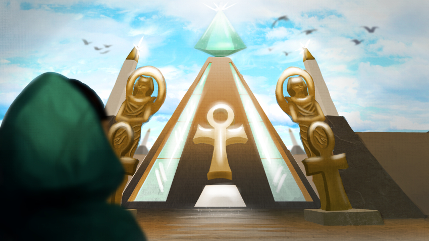 evil pharaoh's palace